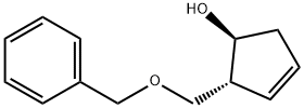 (1S, 2R)-2-(бензилоксиметил)-1-хидрокси-3-циклопентен