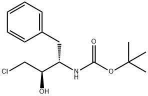 (2R,3S)-3-(терц-бутоксикарбониламино)-1-хлоро-2-хидрокси-4-фенилбутан