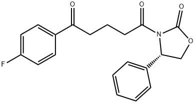 (4S)-3-[5-(4-Флуорофенил)-1,5-диоксопенил]-4-фенил-2-оксазолидинон