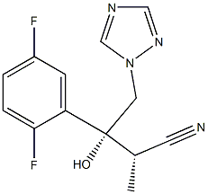 (αS,βR)-β-(2,5-Дифлуорофенил)-β-хидрокси-α-Метил-1H-1,2,4-триазол-1-бутанитрил