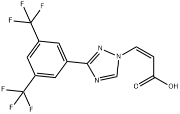 (Z)-3-(3-(3,5-бис(трифлуороМетил)фенил)-1H-1,2,4-триазол-1-ил)акрилна киселина