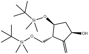 1R(3R,4S)-4-(терц-бутилдиметилсилилокси)-3-￡¨￡¨терц-бутилдиметилсилилокси)метил)-2-метиленциклопентанол
