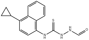N-(4-циклопропил-1-нафталенил)-2-формилхидразинкарботиоамид